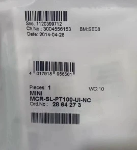 

Brand New Original MINI MCR-SL-PT100-UI-NC - 2864273 Fast delivery