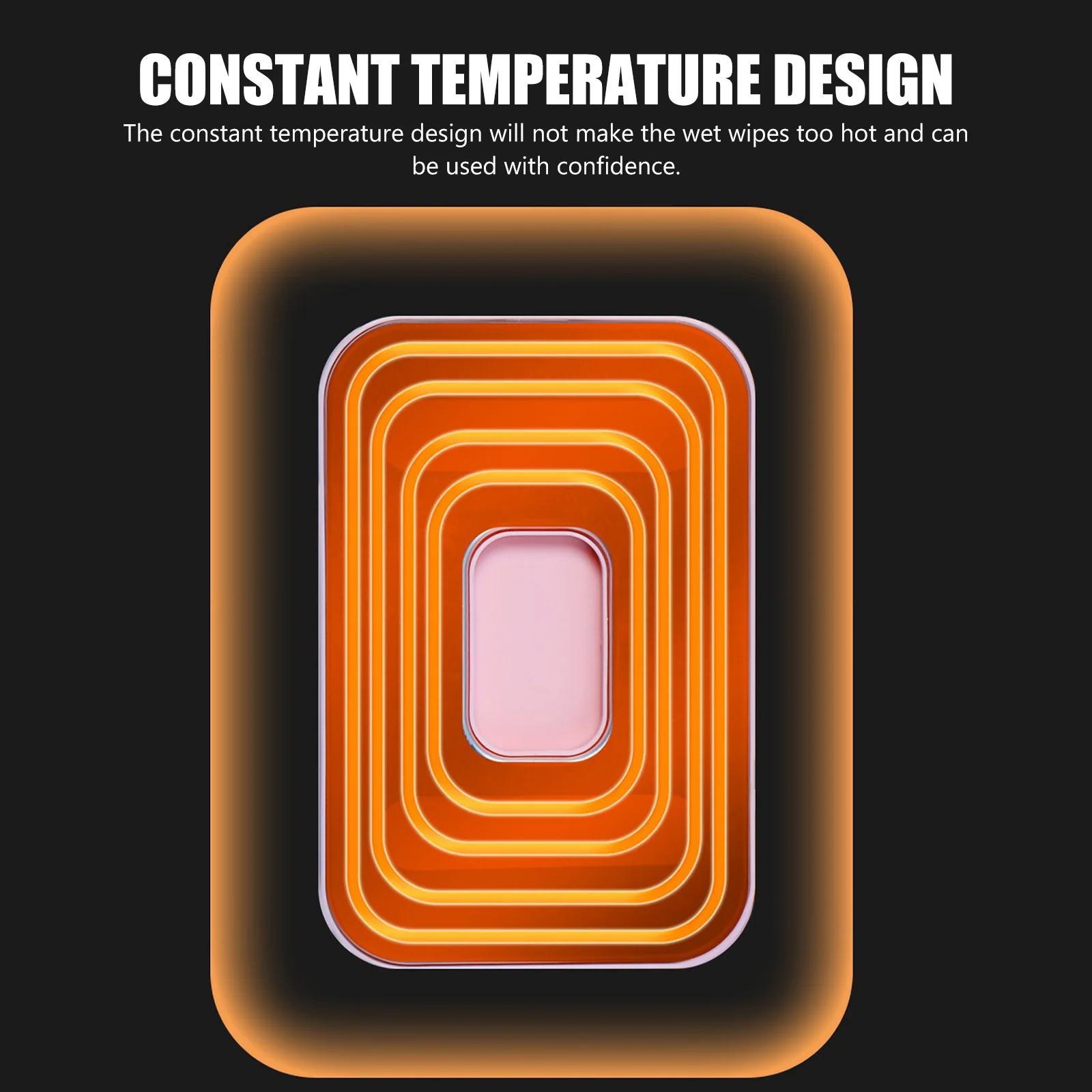 Podgrzewacz do mokrych chusteczek dla niemowląt Premium Przenośny podgrzewacz z niezawodną kontrolą temperatury Idealny do domu, podróży, samochodu Kompaktowy dla niemowląt