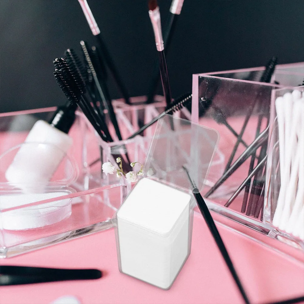 800 قطعة صالون الغراء تنظيف ورقة لوحة قطن أدوات ماكياج الأنظف غير الألياف تساقط مناديل تنظيف وسادة صالون مزيل الصمغ #1