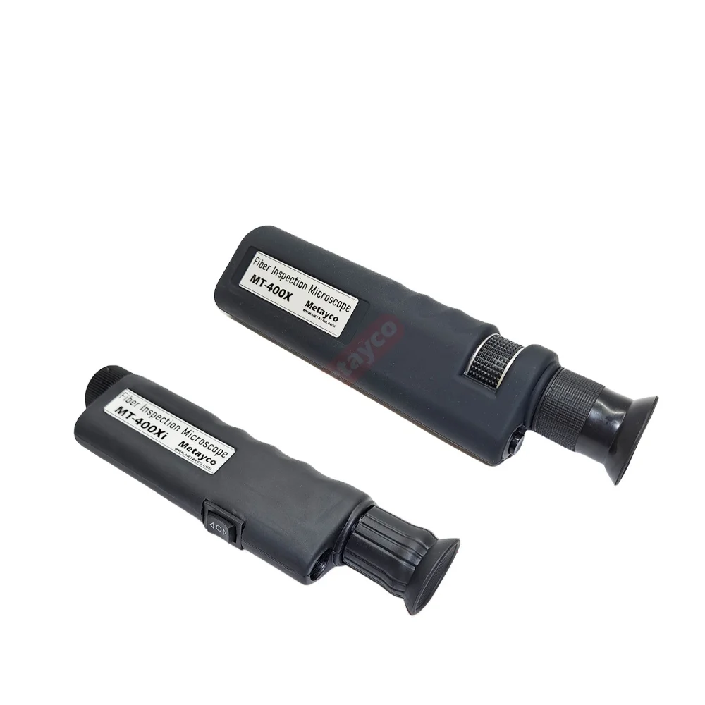 

Волоконный микроскоп MT-400Xi/200Xi/400X/200X Волоконно-оптический инспектор Ati Slip Rubber с адаптером LC/SC SMA905 1,25/2,5
