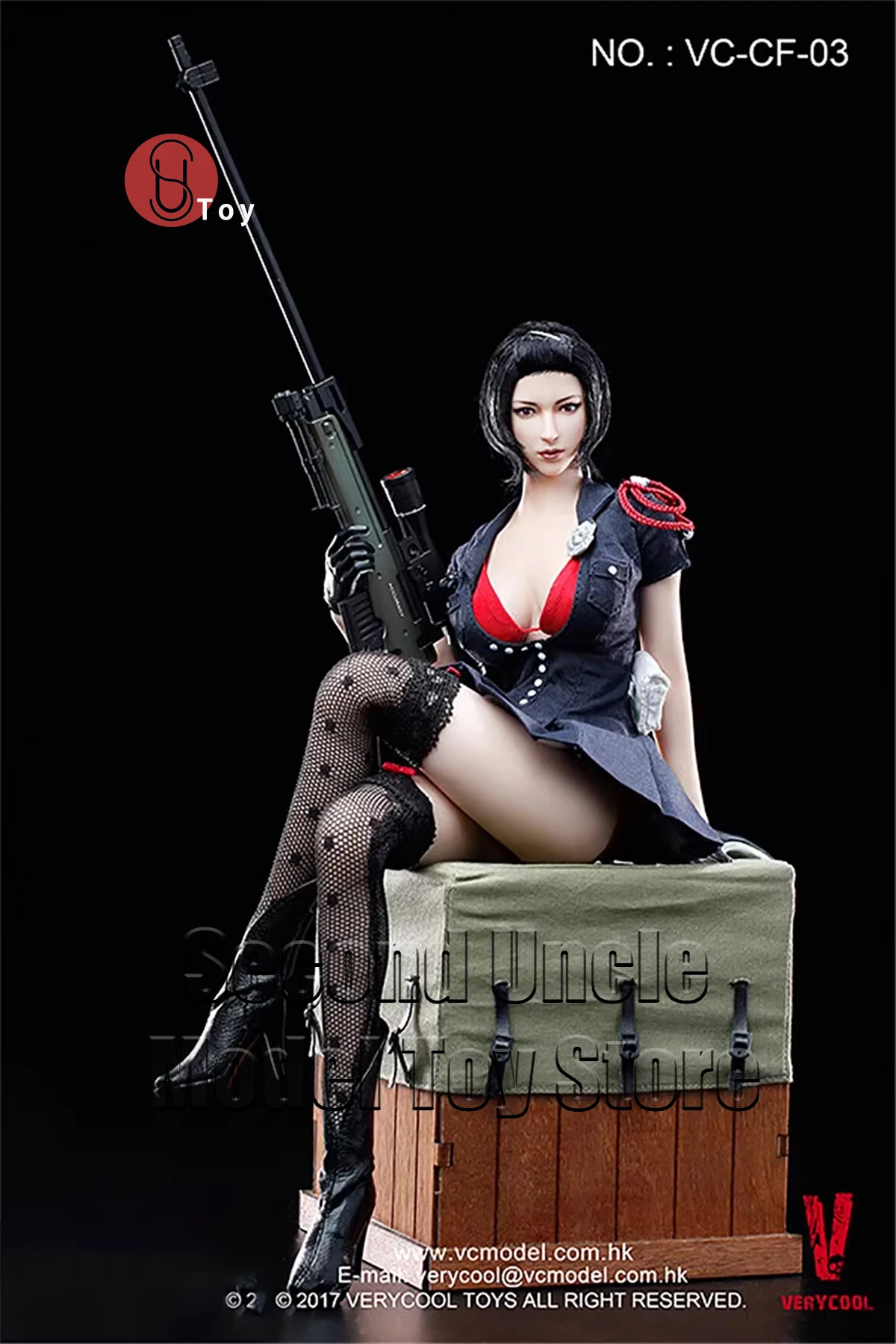 

VERYCOOL VC-CF-03 1/6 Defender Sniper Female Soldier Game character 12'' Action Figure Full Set Model Combat uniform Toys Gift