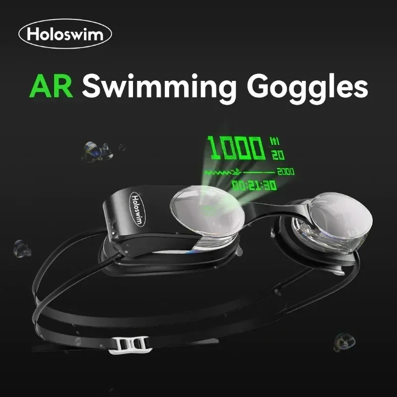 Holoswim Smart Swim 2s AR Swimming Glasses Real-time Near-Eye Display for Key Metrics Swimming Data Tracking