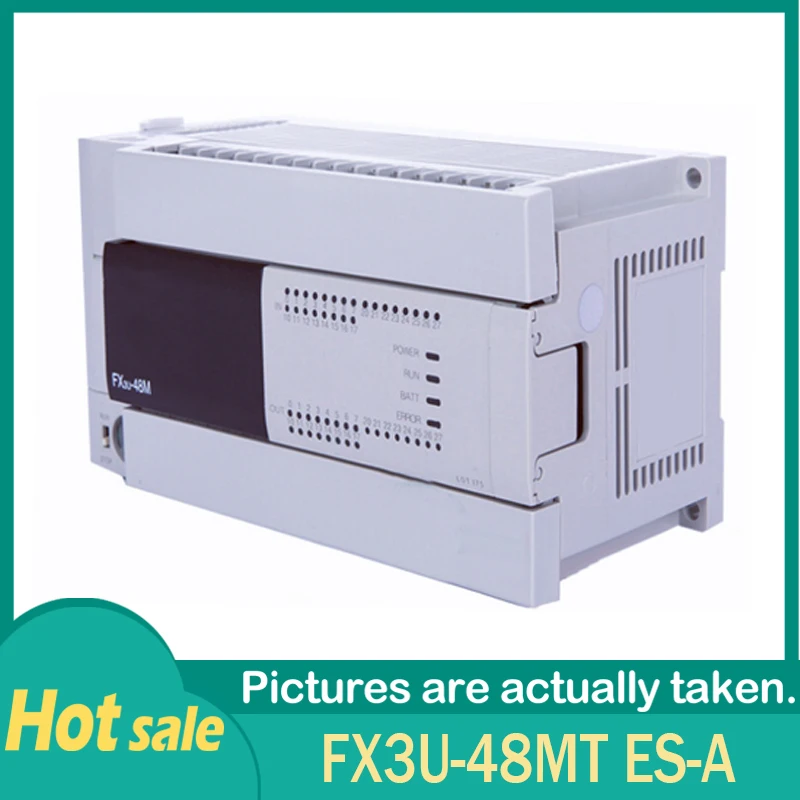 100% novo original FX3U-48MT ES-A FX3U-48MR ES-A