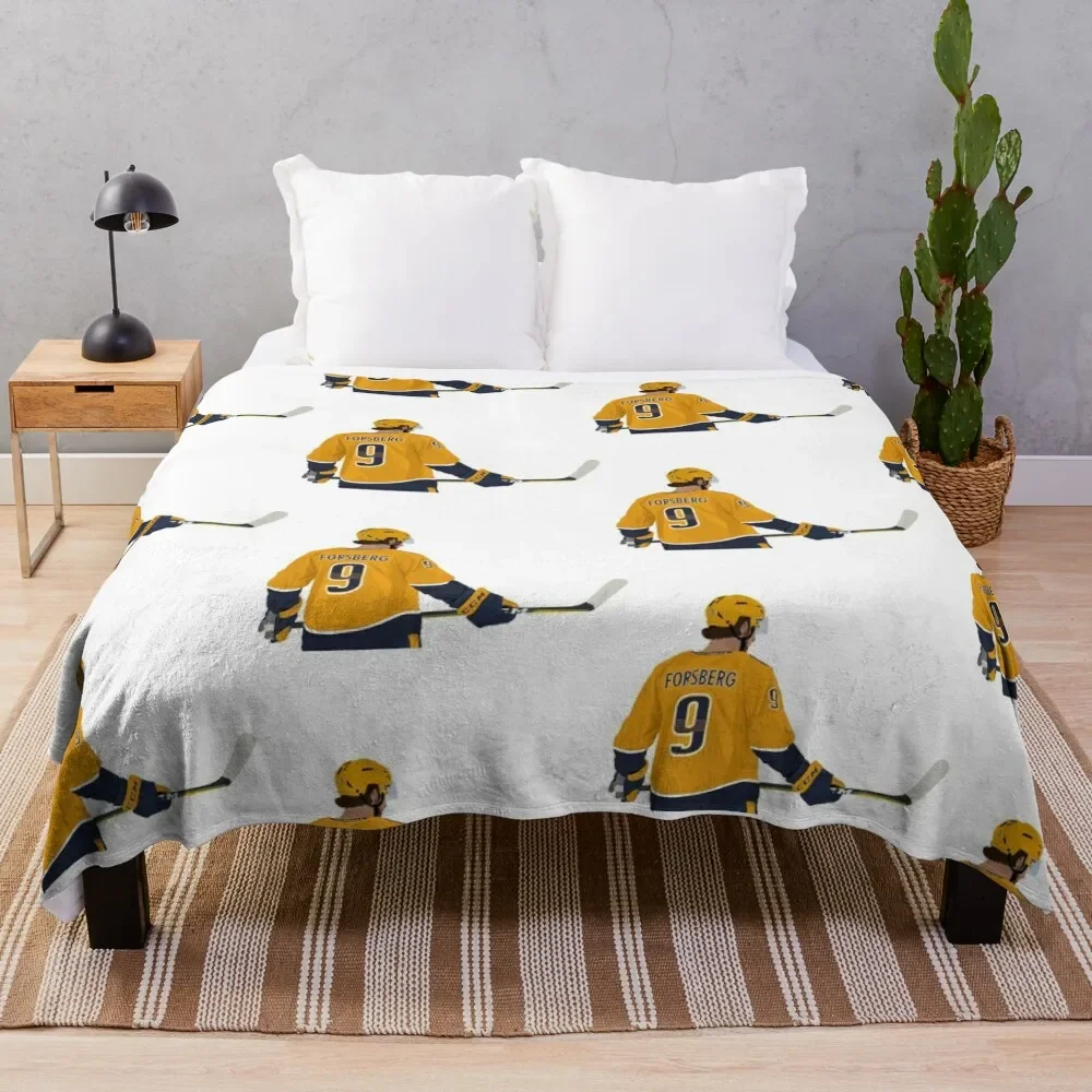 

Filip Forsberg 9 Throw Blanket Warm Plush Fuzzy Blanket for Living Room