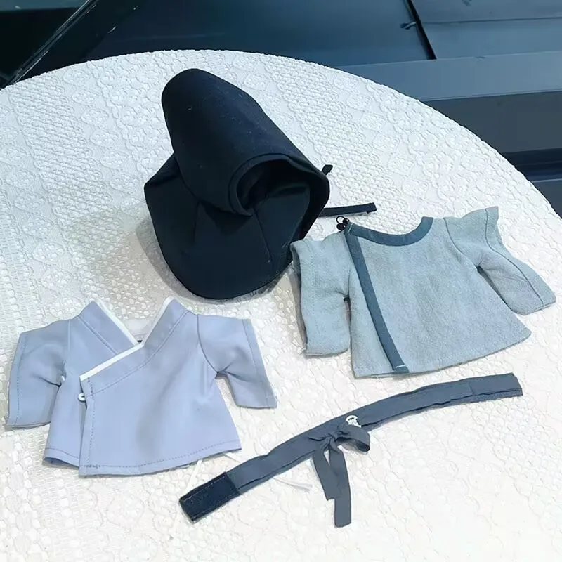 نفس نمط "Zang Hai Zhuan"، 20 سم، دمية قطنية مع عظام، دمية عارية وملابس الدمى، Xiao Zhan Zang Hai Da Ren