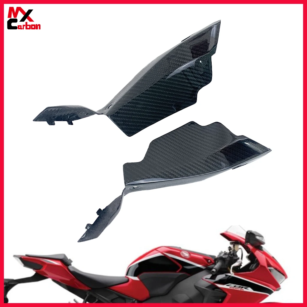 Motorcycle Head Inner Side Panels for Honda CBR1000RR 2017 2019 2020 2021 2022 2023 Full Carbon Fiber Front Fairing