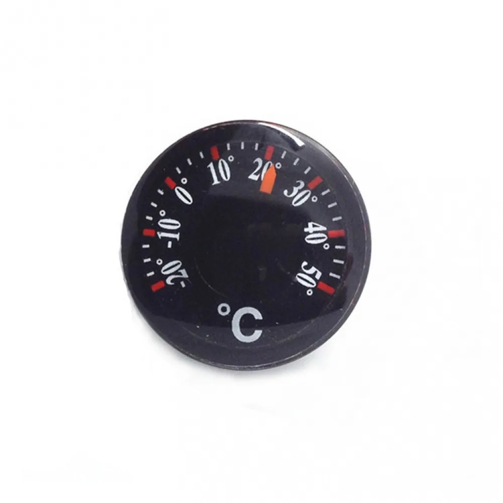 

5PCS 20mm Thermometer Plastic Celsius Mini Outdoor Temperature Meter Waterproof Thermometer -20-50℃ General Pointer Thermometer
