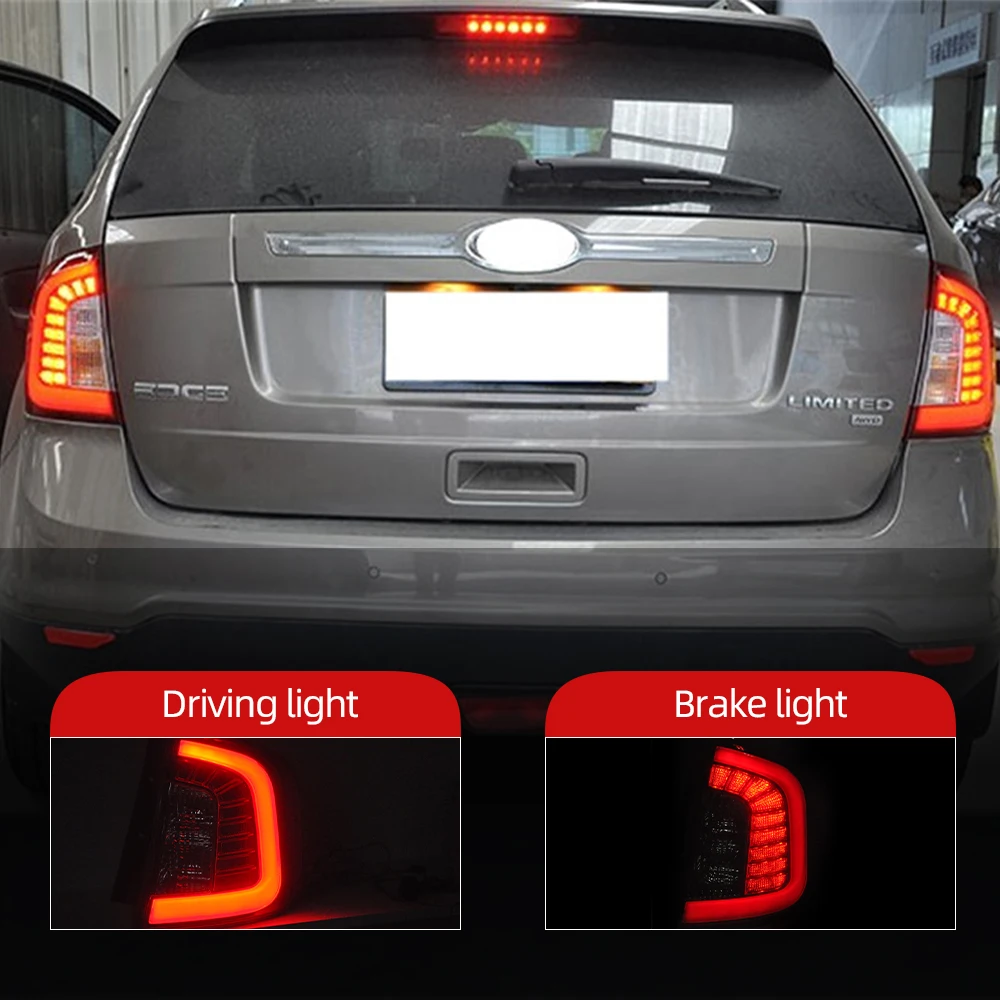 Rear lights car styling fog lamp DRL plug and play Car LED Tail Lamp For Ford Edge 2011 2012 2013 2014 taillights