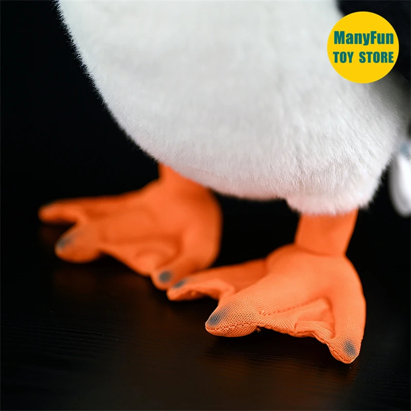 Realistic Puffin High Fidelity Razorbill Plushie Loomery Plush Toys Lifelike Animals Simulation Stuffed Doll Kawai Toy Gifts