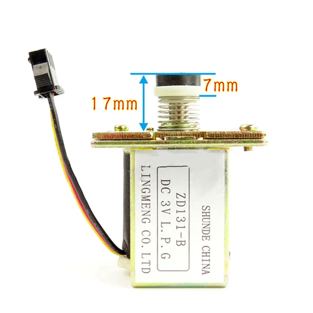 ZD131-B katup Solenoid pemanas air Gas menggantikan DC 3V katup Solenoid untuk pemanas Vanward dan sistem pendingin bagian pemanas air