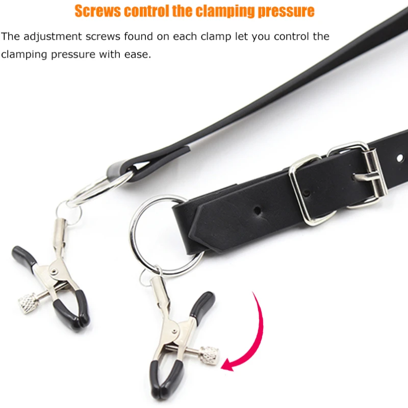 Labia Spreader Clip Nipple Clitoris Clamps BDSM Bondage Kit Adult Games Vagina Stimulator G-Spot Massage Sex Toys For Women 18+