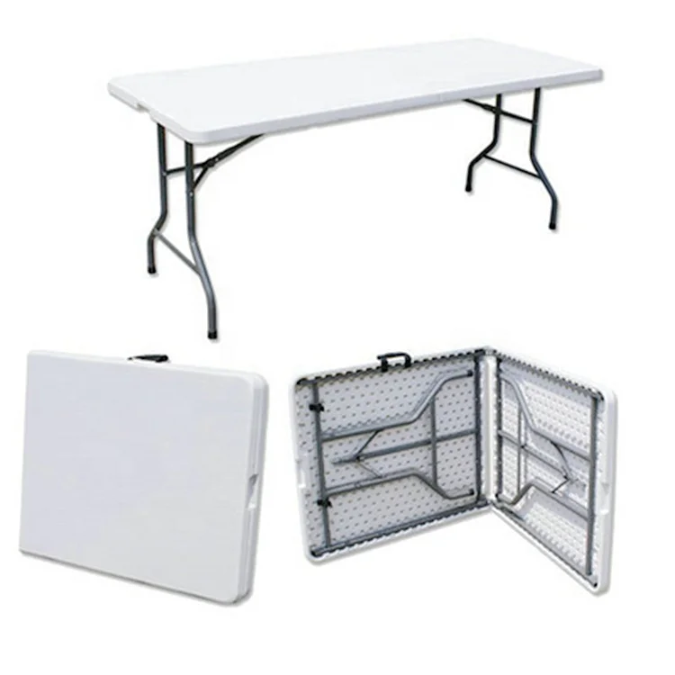 Popular Strong Lightweight Banquet  Folding Rectangular Tables for Sale