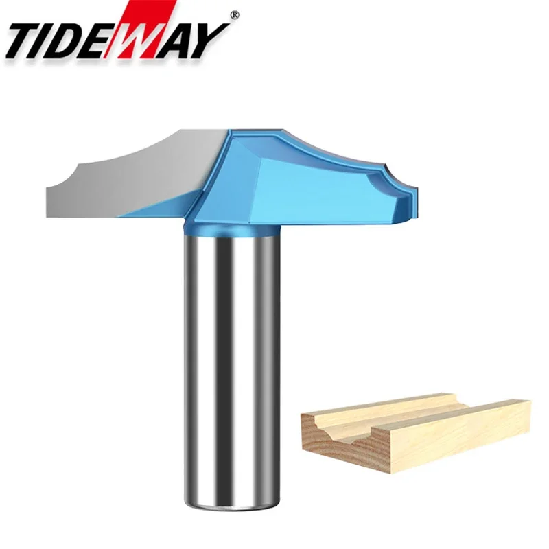 Tideway Classical Plunge Teflon Coating Bit Carbide Tipped Carving Tungsten Woodworking CNC Tools Milling Cutter