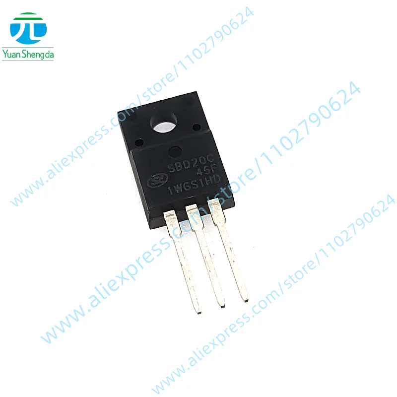 

5PCS New Original SBD20C45F Schottky Diode 20A45V TO-220F SBD20C