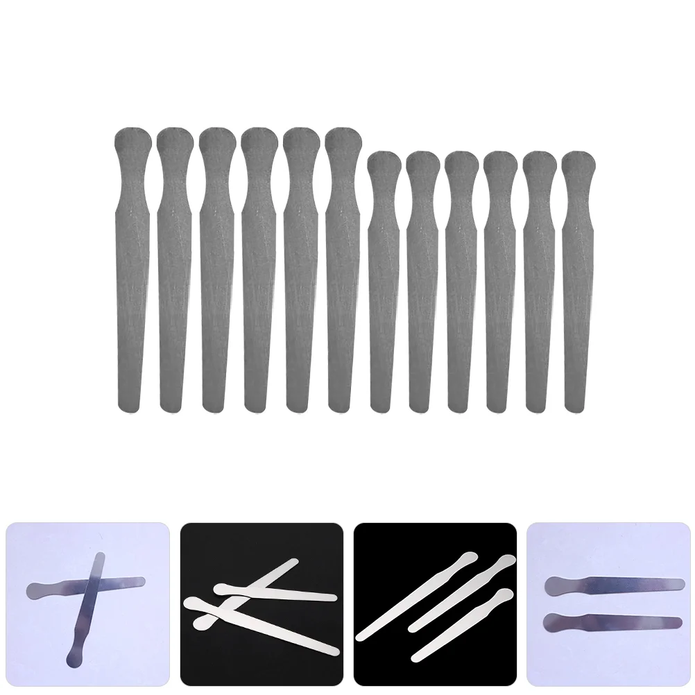 

12 Pcs Professional Tongue Depressor Clinic Mixing Plates Depressors Smooth Mouth Diagnostic