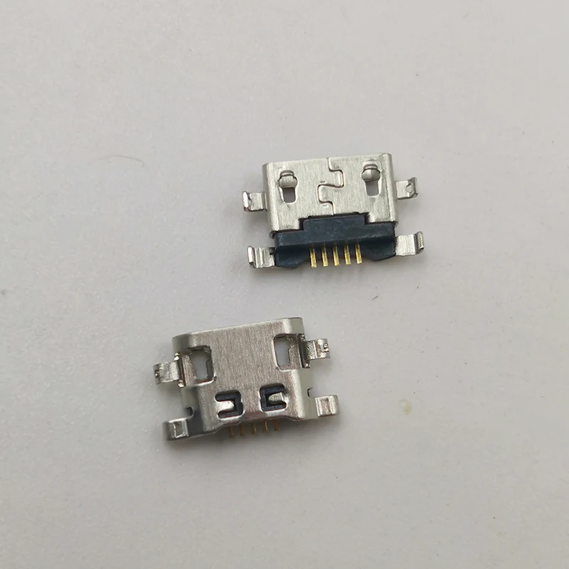 200-500Pcs Charging Port Plug Usb Charger Dock Connector Socket Contact Mirco Jack For LG K4 2017 X230 X230DSF M160 M150 M151