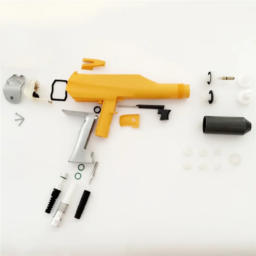 Electrostatic powder coating spray gun w/ 2pcs nozzle for Gema 02 optiflex F