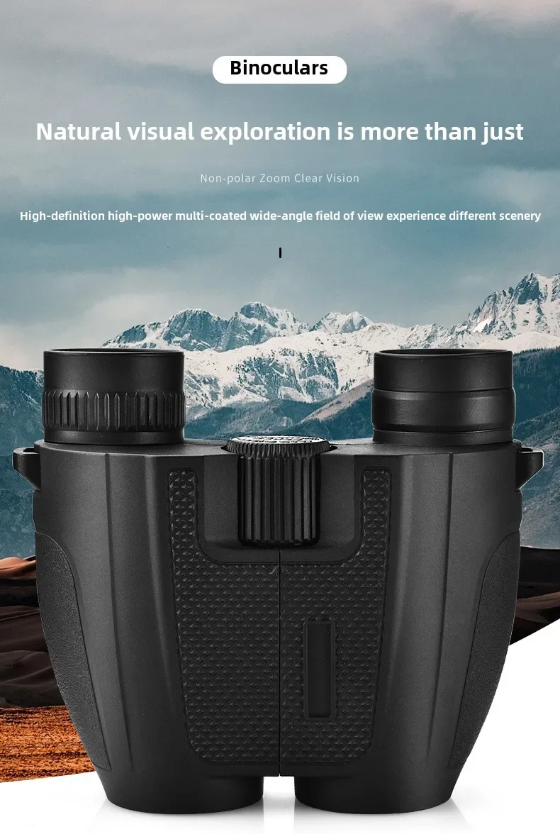 Small Paul Binoculars 20X25 Hot-selling High Definition High Power OEM Binoculars High Quality Recreational Hiking Telescope