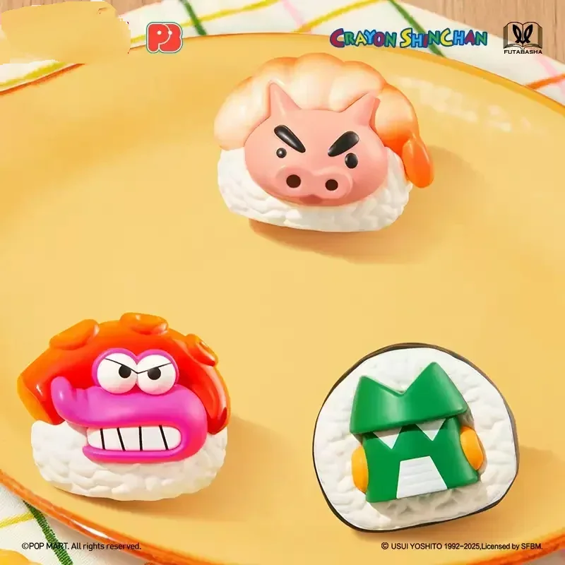 

BEAN Sushi Series CRAYON SHINCHAN Blind Box Toys Kawaii Anime Action Figure Surprise Mystery Box Dolls Girls Gift