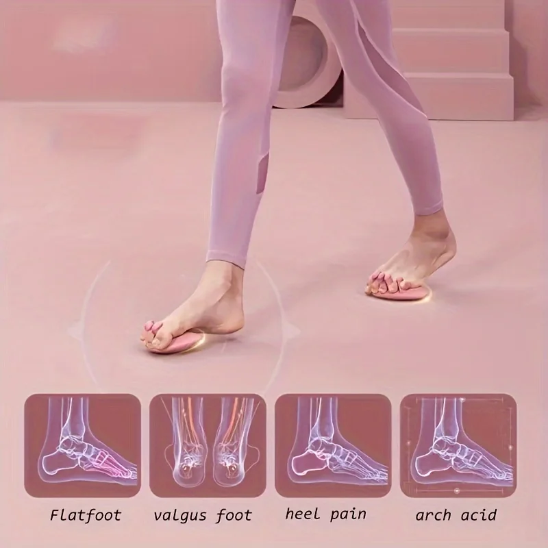 2pcs Arch Support Trainers & Toe Correctors - Gentle Foot Shaping, Toe Alignment & Grip Training - Ideal for Sore Feet, Bunions,