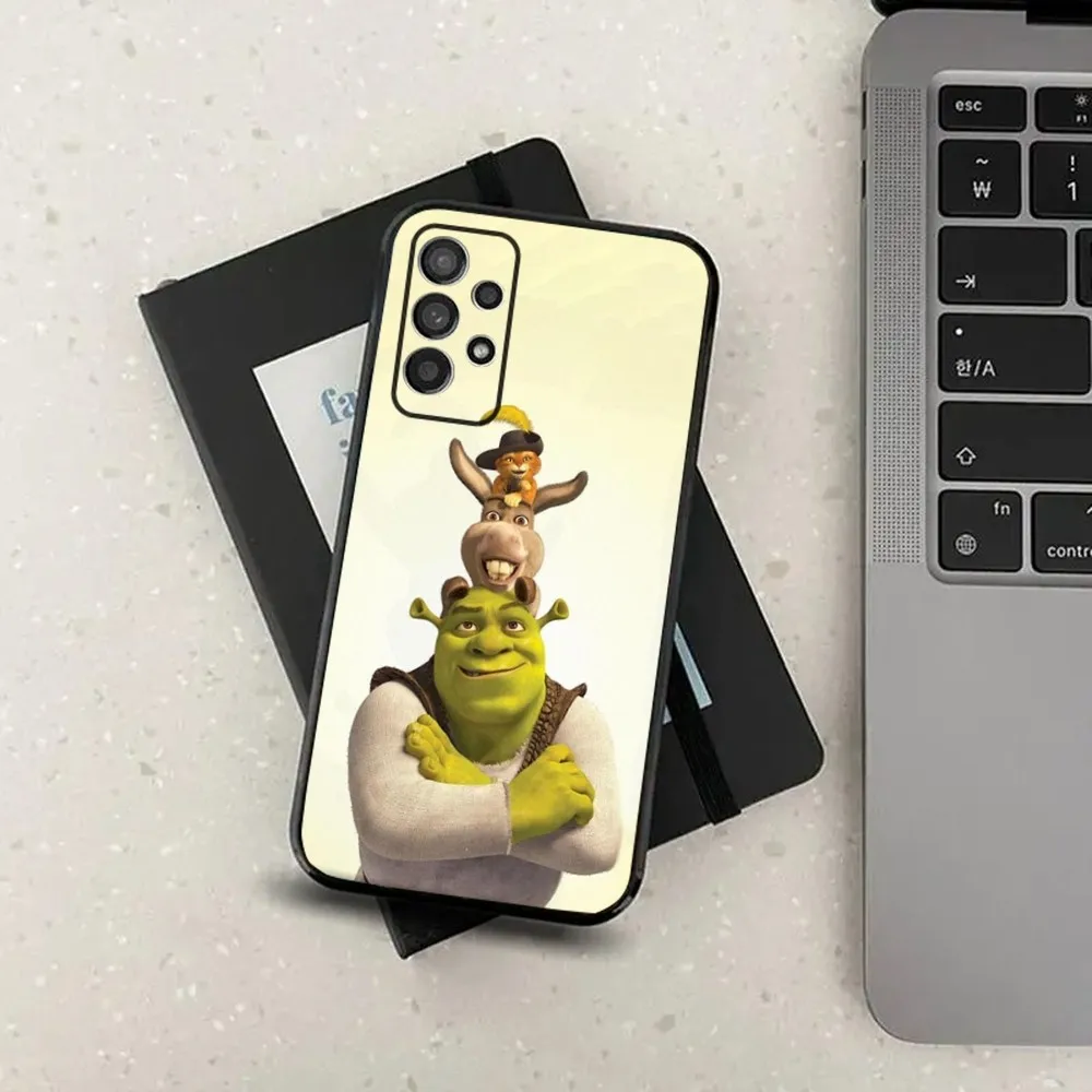 S-Shrek Beast K-Kingdom movie Phone Case For Samsung Galaxy A13,A21s,A22,A31,A32,A52,A53,A71,A80,A91 Soft Black Cover