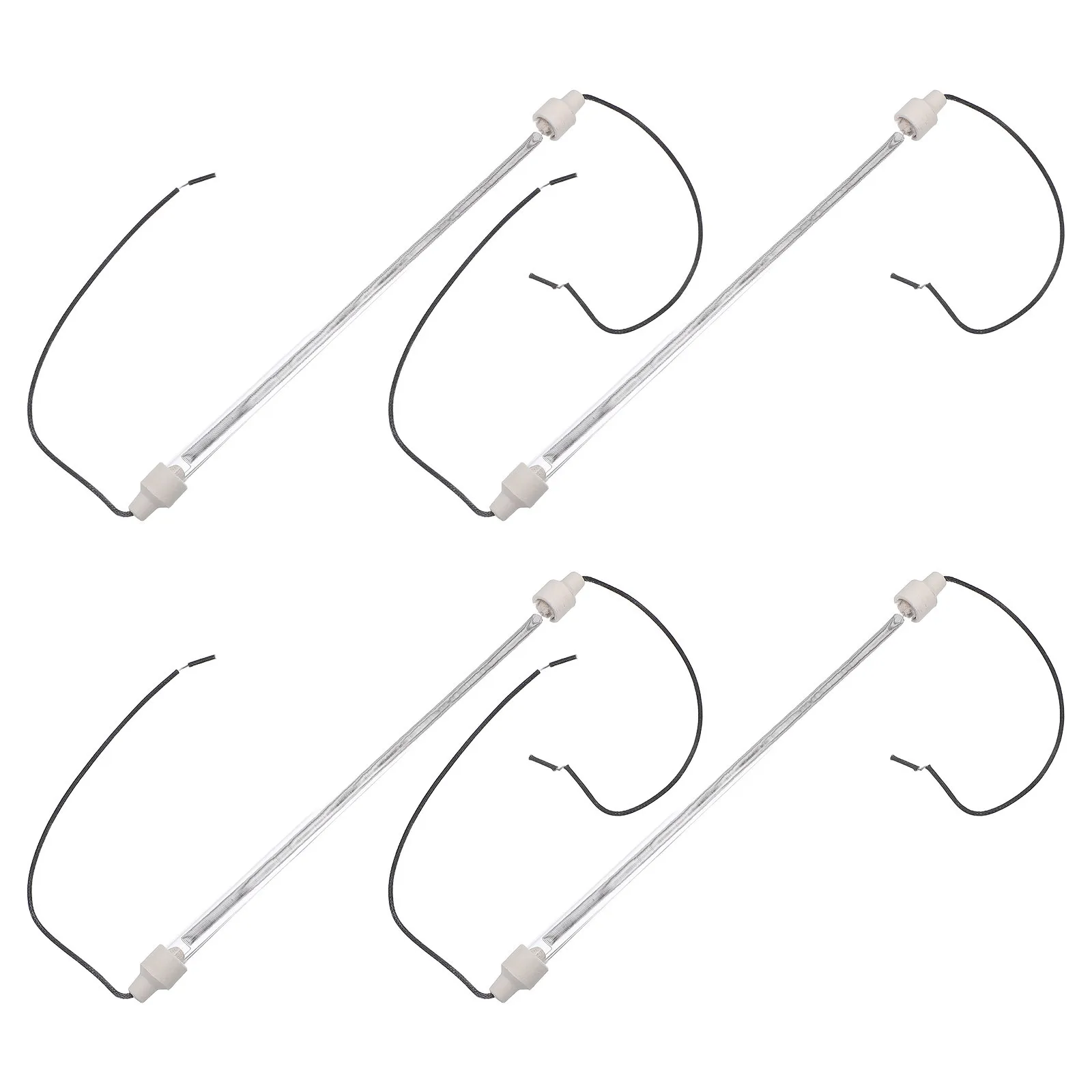 

4pcs Heating Tube Replacement For Oven Lamp Accessories Chicken Coop Heater Baking Stove Poultry Warming Electric Fireplace
