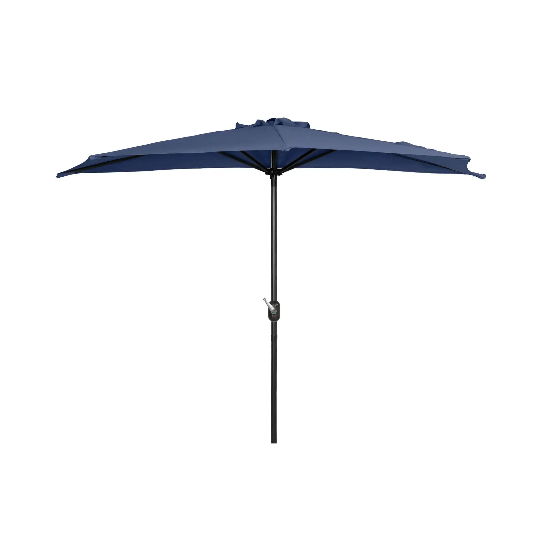 

Navy Blue 9 ft Patio Umbrella, Half Market Style