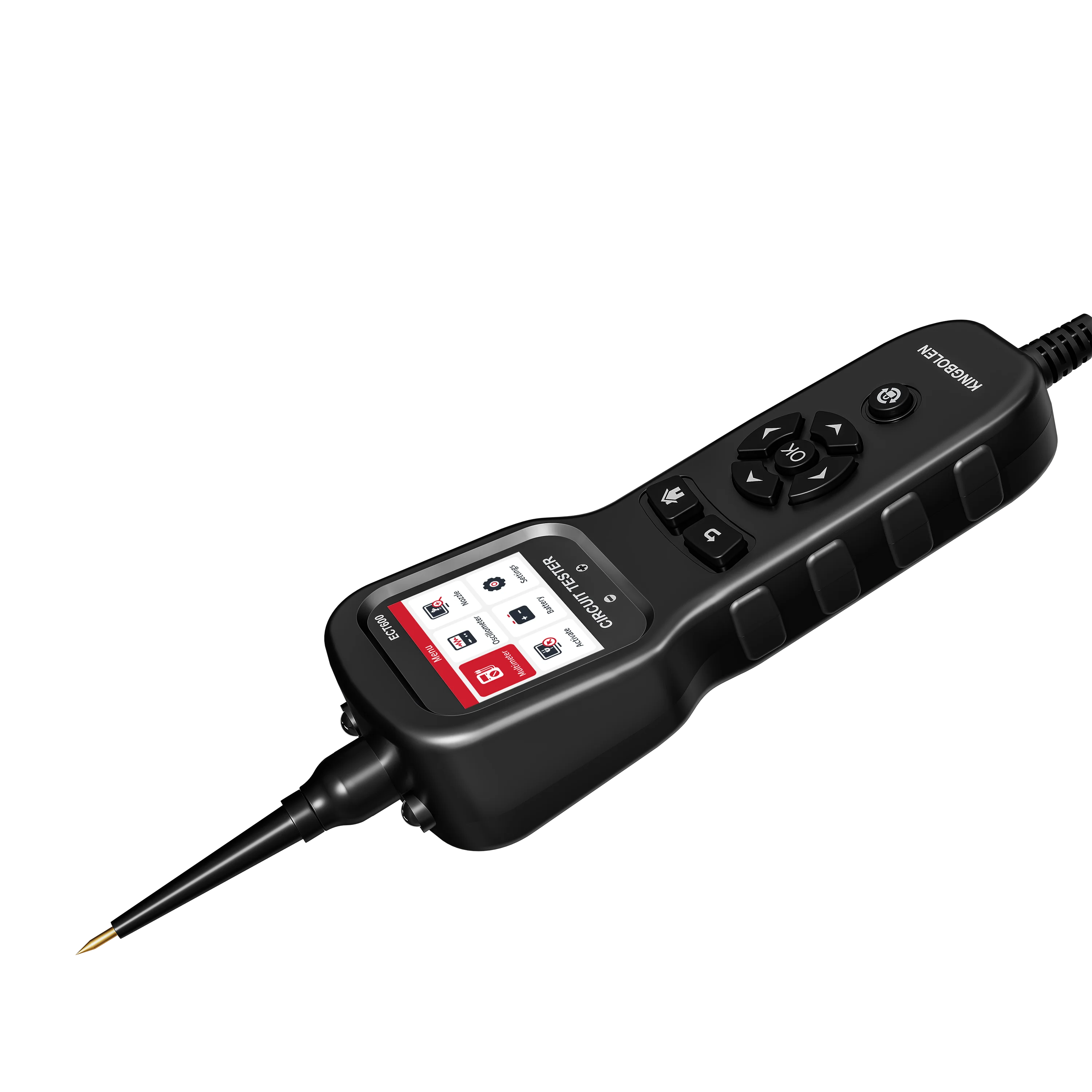 

ECT600 Automotive Power Circuit Tester 12V 24V Car Test Light Electrical Diagnostic Tool Master Kit
