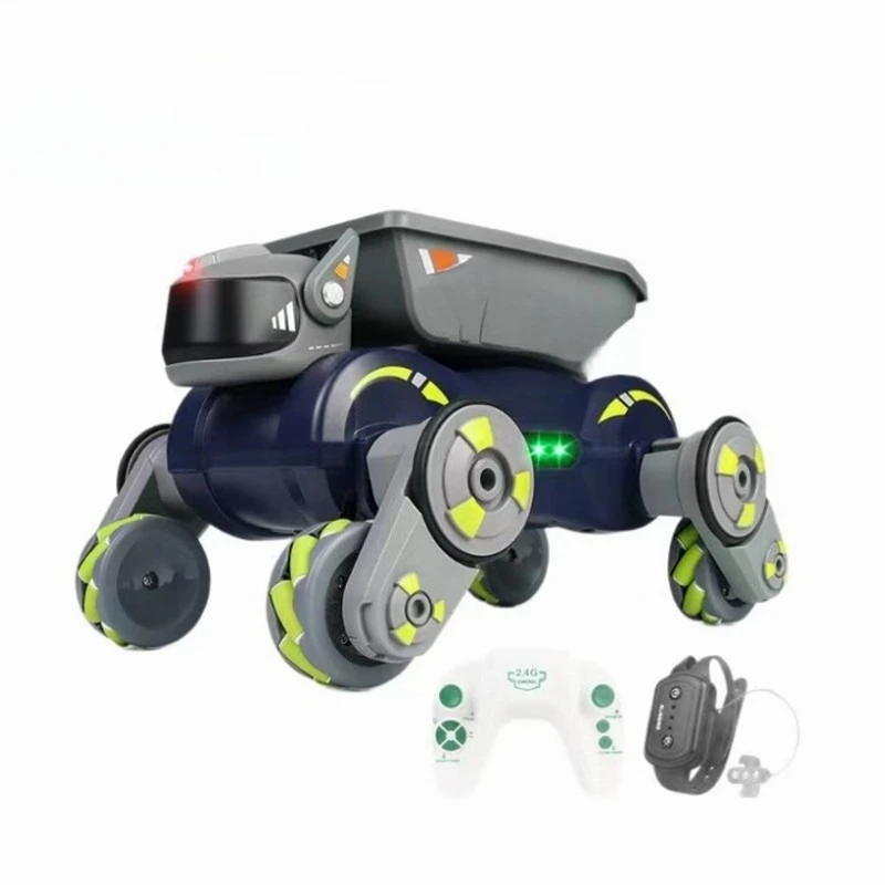 

product eight-wheeled robot dog remote control car spray stunt water car