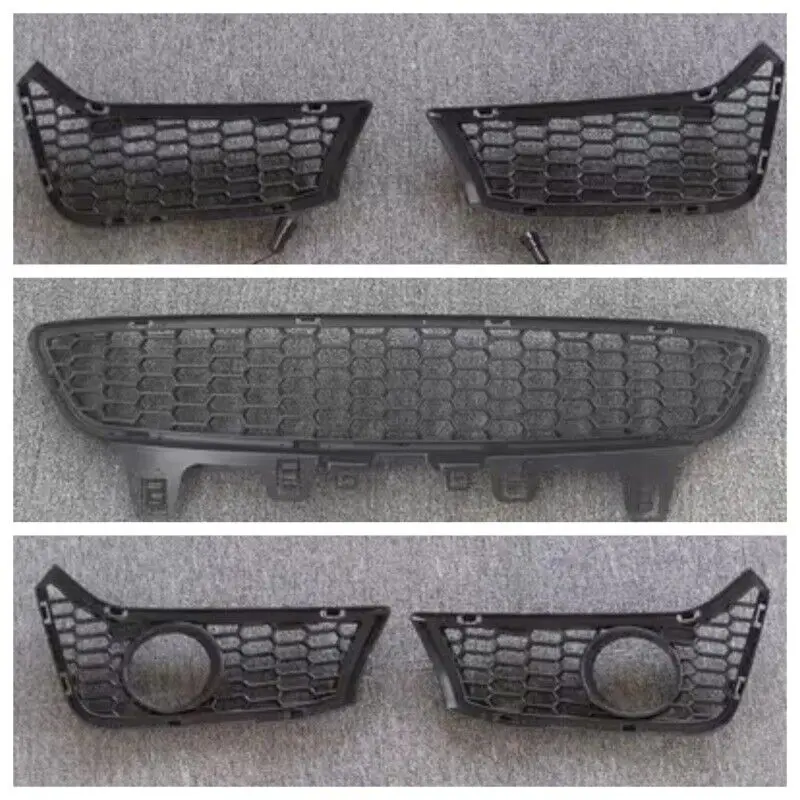 Front Fog Lamp For BMW 3Series F30 F35 Convert M3 Bumper Net Lower Bumper Grille