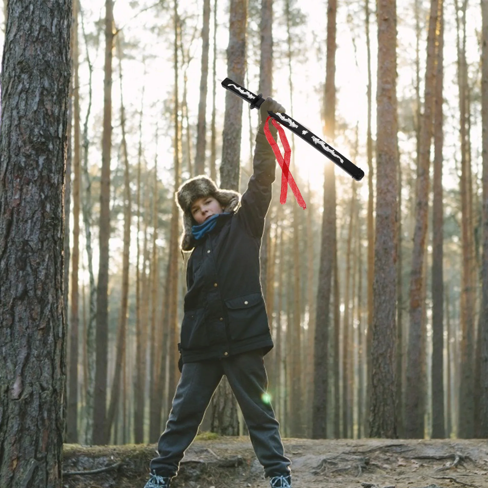 سيف الهالوين الإبداعي التنكري الدعائم البلاستيكية للأطفال حفلة لصالح زي لوازم خفيفة الوزن وآمنة #2