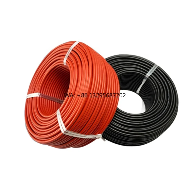 

TUV Approval 1000v 1500v 2.5mm 4mm 6mm 10mm 16mm Solar Panel PV Cable Wire Xlpo Tinned Copper DC Solar Cable