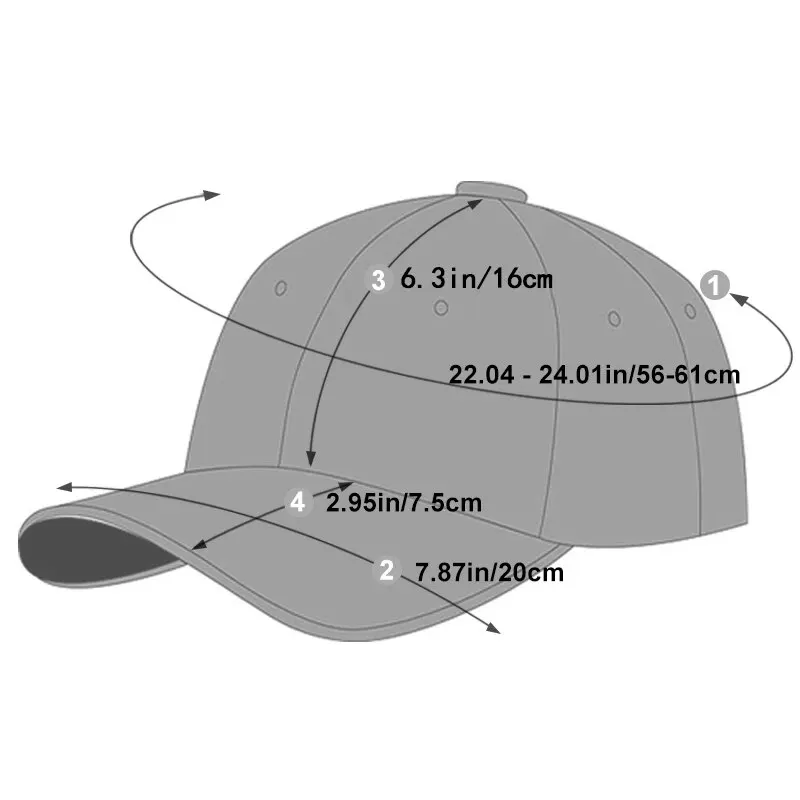 Fashion Letter Embroidery Hip-hop Hats Outdoor Adjustable Casual Baseball Caps Sunscreen Hat image 5