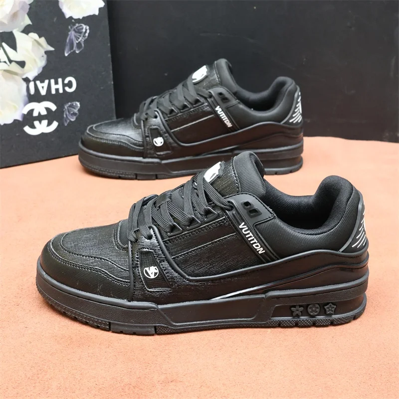 trendy-black-men's-slip-on-sports-shoes-heightening-casual-workwear-korean-style-versatile-couple's-wear-resistant