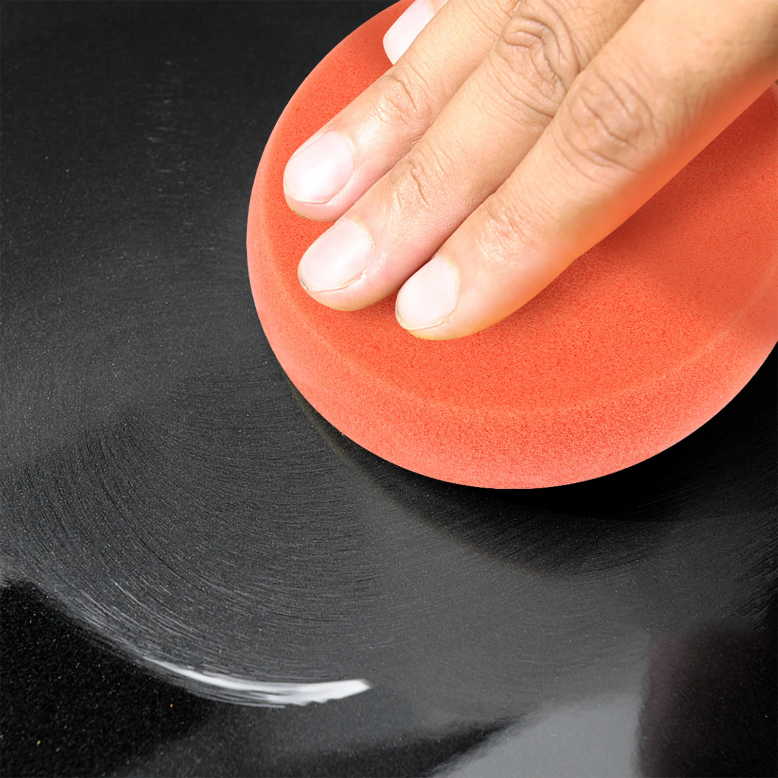 6 قطعة مجموعة لوحة تلميع السيارات كفاءة قطع منصات التلميع لإزالة الأكسدة خدش على المناطق الصغيرة لوحة تلميع جسم السيارة