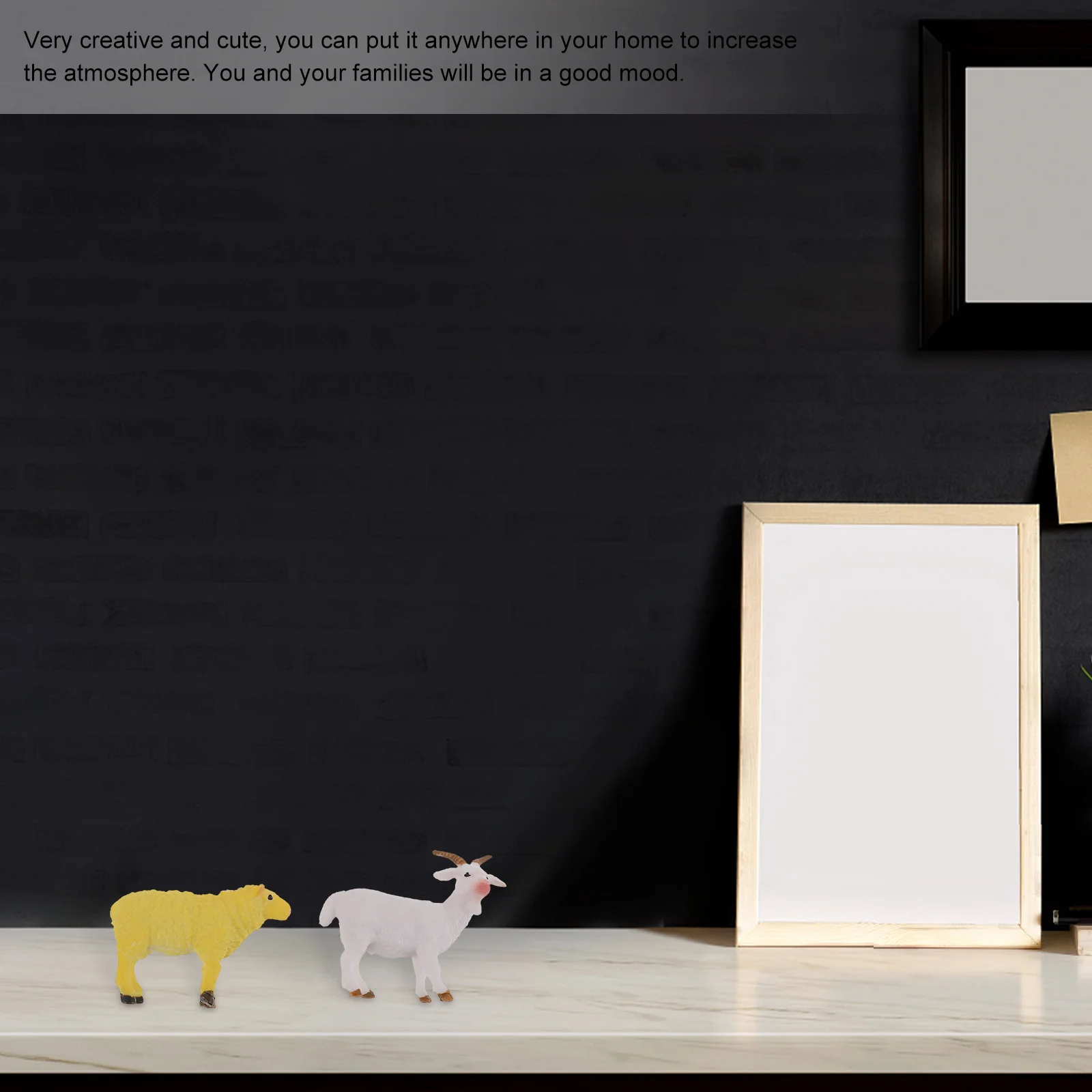 3 قطعة زينة على شكل حيوانات PVC محاكاة الثدييات ديكور المناظر الطبيعية الصغيرة مصغرة الإبداعية نابض بالحياة ديكور المنزل الاصطناعي #1