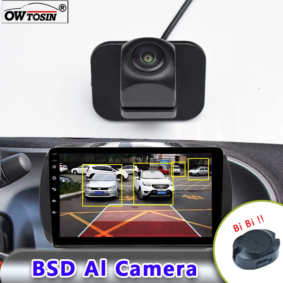 

AHD 1080P ADAS AI Car Vehicle view Camera For Mazda CX-3 2015 2016 2017 2018 2019 BSD Blind Spot Radar Alarm Monitor