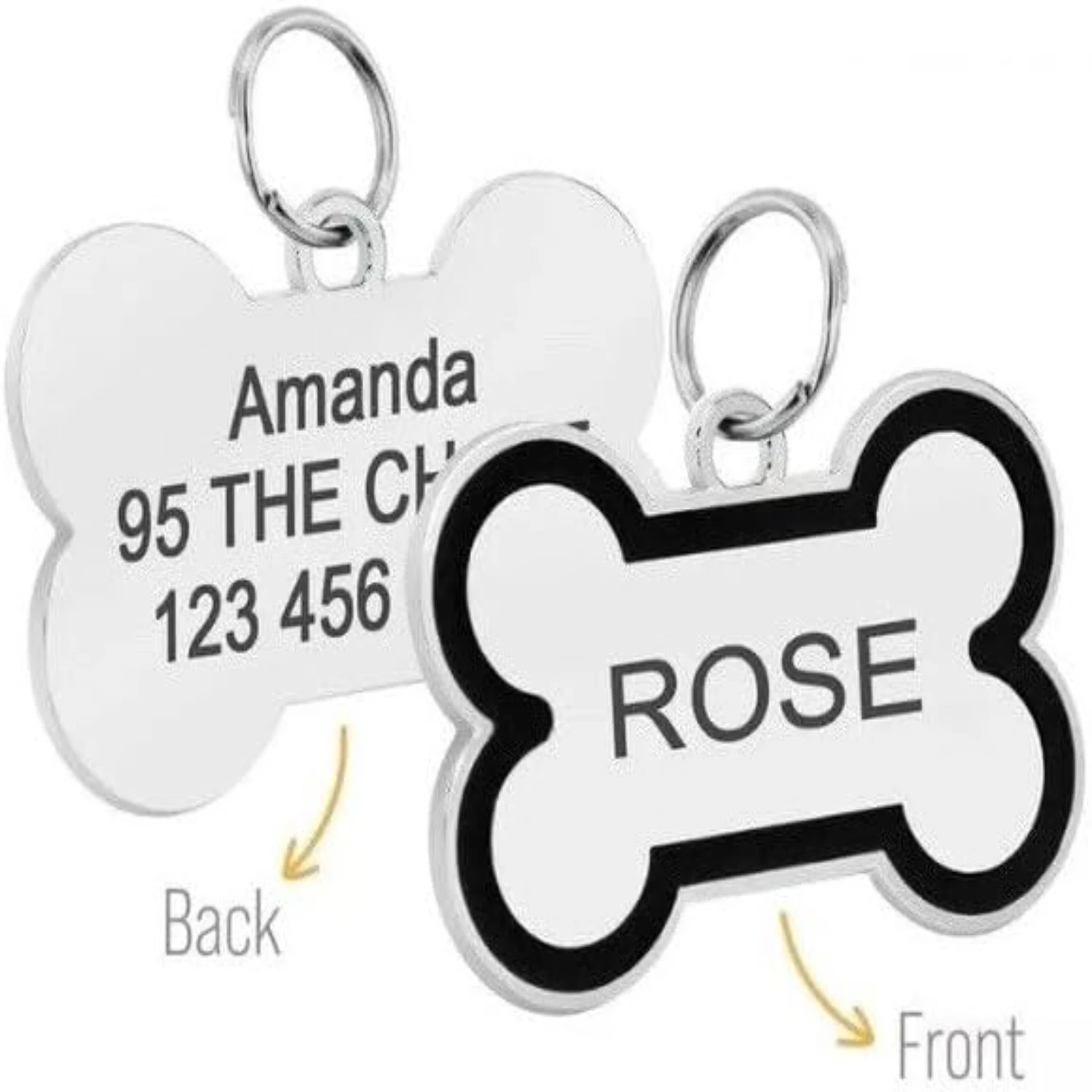 Stylish, Secure, and Convenient Metal Pet Tag - Enhancing Ease, Safety, and Peace of Mind with Durable and Adorable Style - Idea