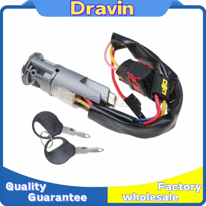 Ignition Switch Lock Barrel Plug Cable Wire 4162.PO 4162PO 992712 for Peugeot 206 406 1998-2010 FX03-01005