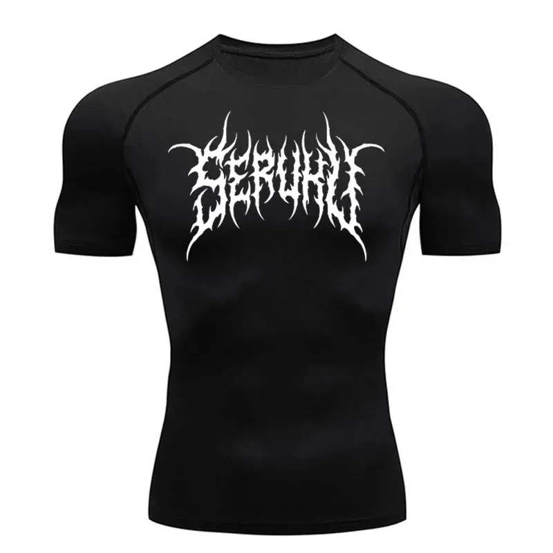 

Gym T-Shirt for Mens Running Compression Protection Fitness Comfortable Top Sport Bodybuilding Workout Sweat Absorbing Tight Fit