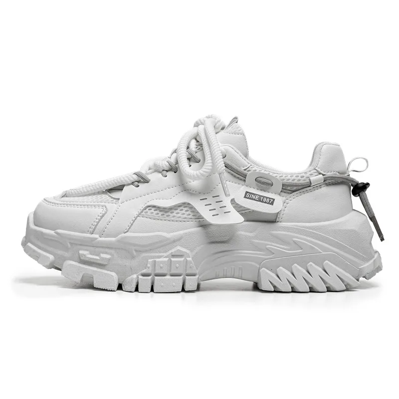 

Men's motorcycle shoes trendy ins thick sole niche dad shoes trendy shoes casual shoes men's shoes