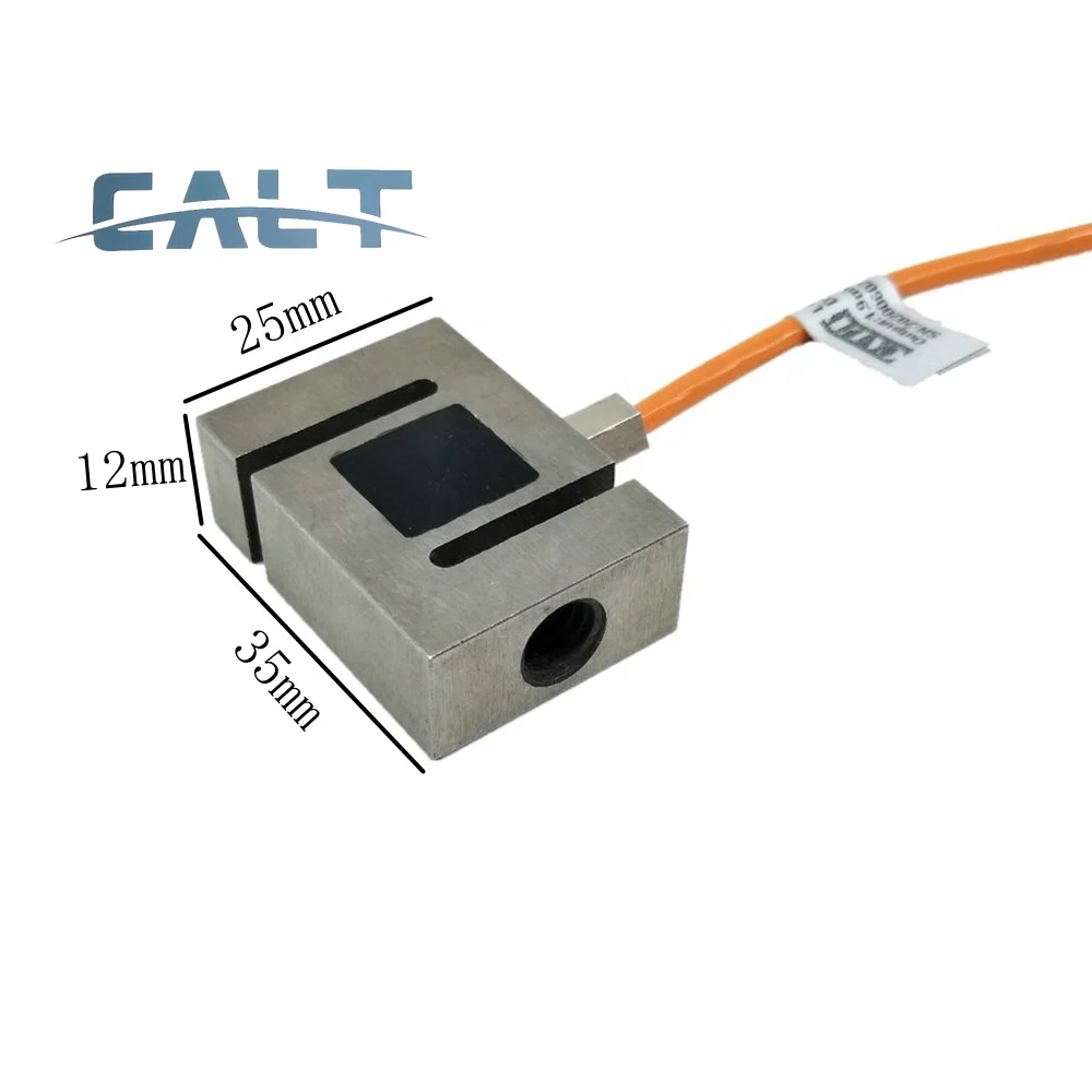 CALT LCLY-B07 High Precision Miniature S-Type Weighing Sensor for Tension Pressure Measurement in Lab & Production Lines