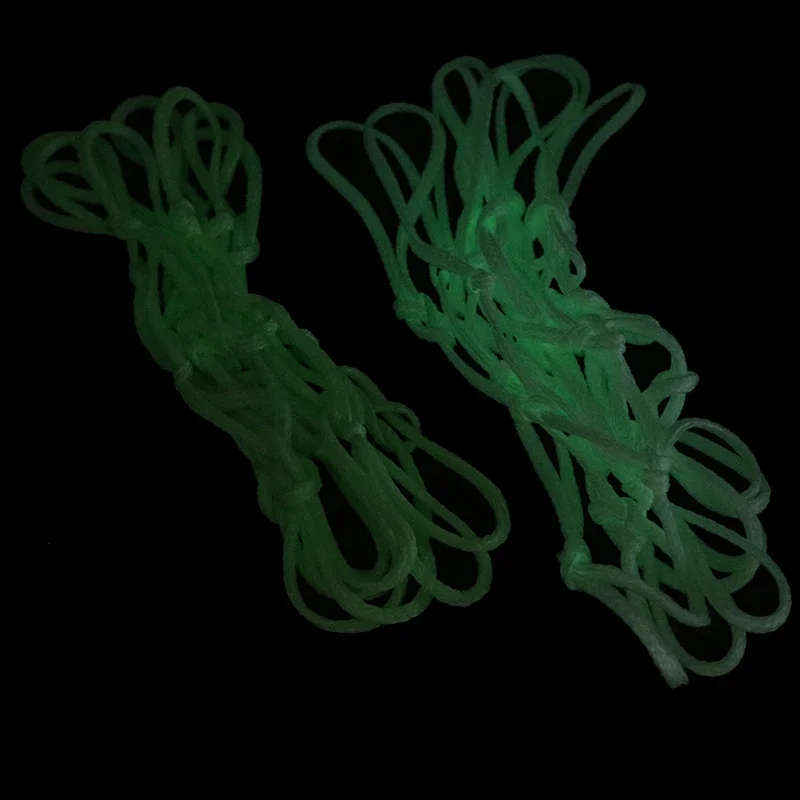 

Glow-in-the-Dark Fluorescent Basketball Net: Ideal for Night Sports, Standard Size with Random Colors