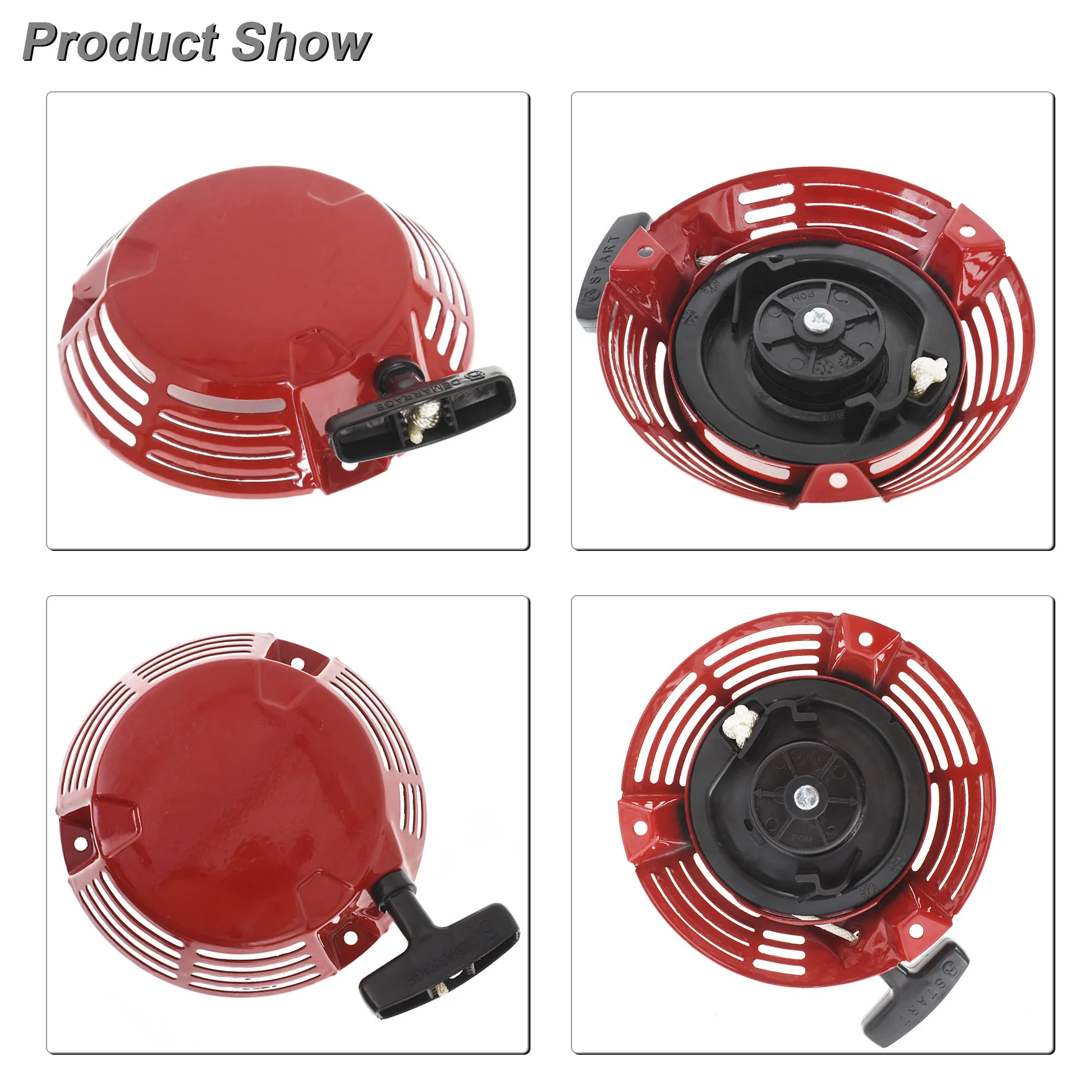 

GCV160 Traction Starter Recoil Starter Assembly Replacement for EN2000 Hru19 GC135 GC160 Replacement for 28400-Zl8-023ZA