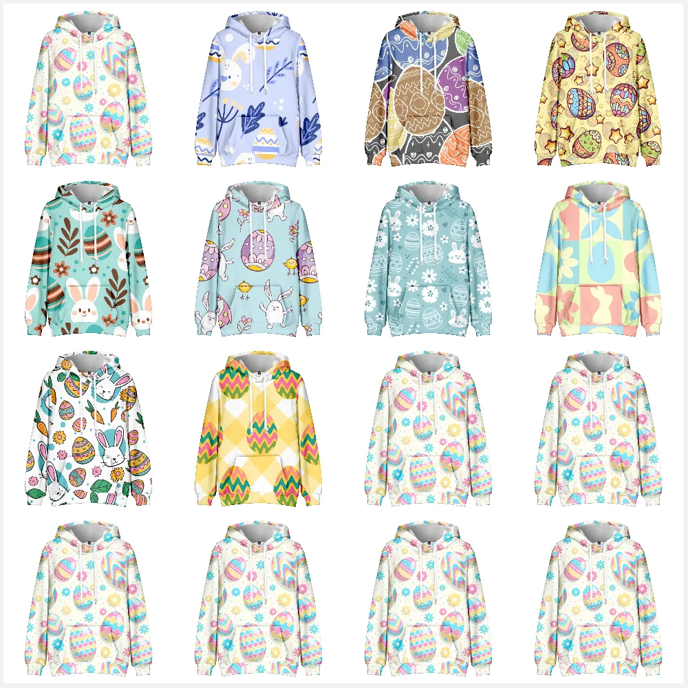

rabbit egg egg Hoodie Long Sleeve Kids Men Women Hoodies Mexico Holiday Sweatshirts Unisex Hip Hop Streetwear Jacket