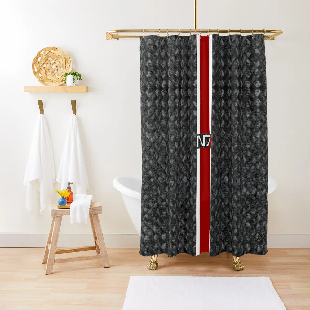 

N7 Shower Curtain Waterproof Shower Funny Shower Bathroom Accessories Bathroom Set Curtain