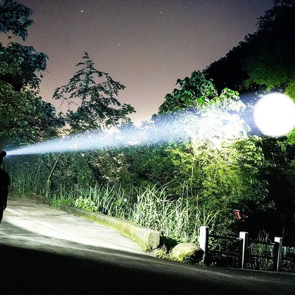 Strong Light Zoom Headlight Super Bright USB Rechargeable Head Mounted Flashlight Waterproof 3 Light Modes Led Headlamp Hiking