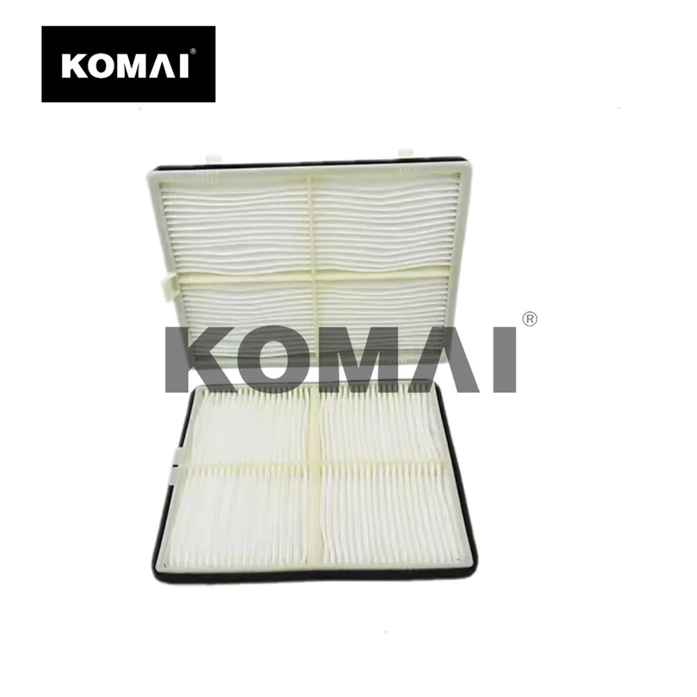 For Sumitomo SH120 200 260 330 460-6 New Holland 235*183*37 Air Conditioning Filter Element Inner And Outer Filter Mesh
