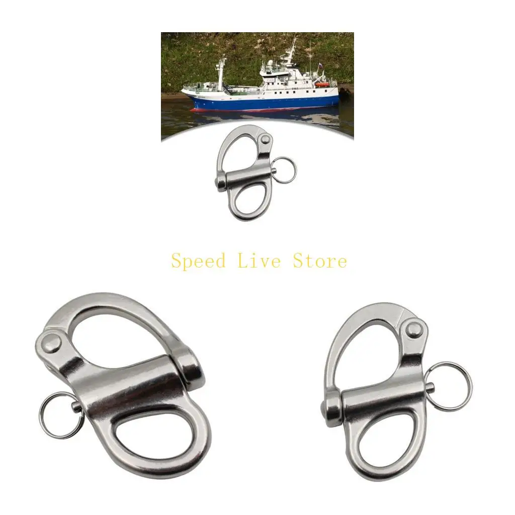 

547C Fixed Shackle Stainless Steel Quick Connects Shackle Marine Fixed Hook