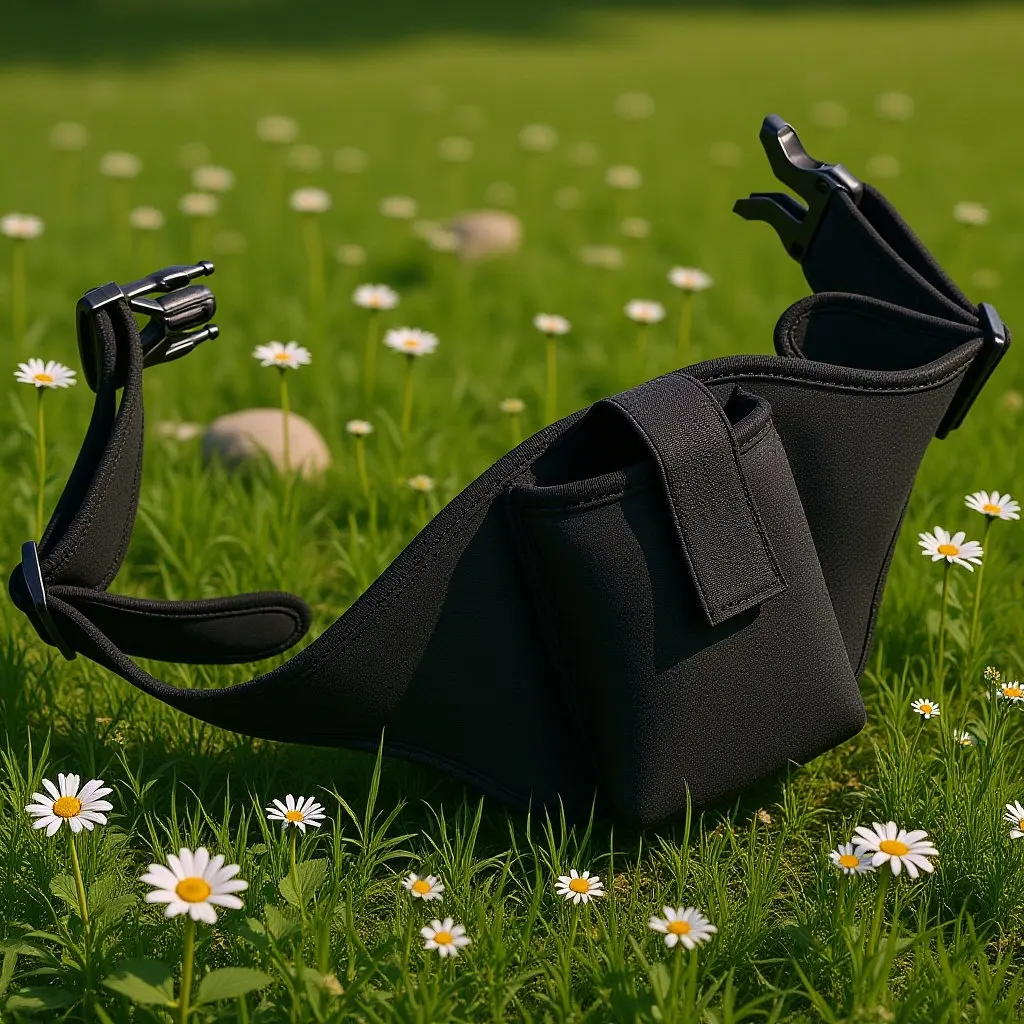 

Neoprene Fitness Waist Pack Adjustable Mic Belt Running Microphone Carrier Bag Fanny Pack Storage Holder Mic Waist Belt